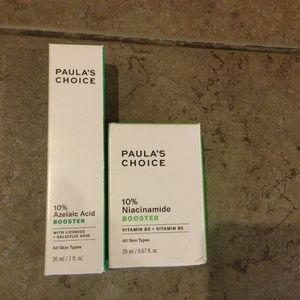 Paula’s Choice Booster line 10% Niacinamide & 10% Azelaic Acid all skin types